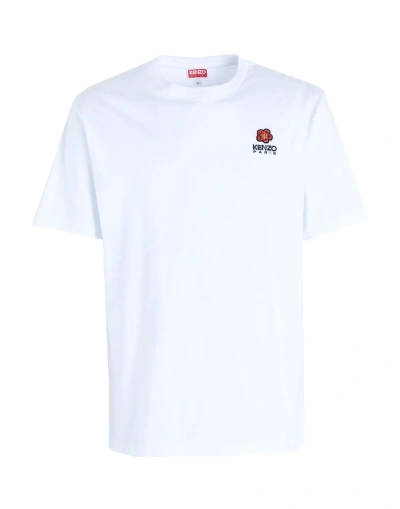 Kenzo Man T-shirt White Size Xl Cotton