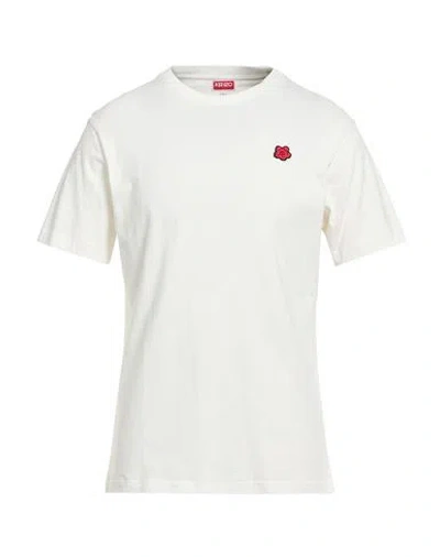 Kenzo Man T-shirt White Size Xxl Cotton