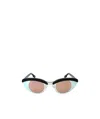 Kenzo Matching Logo Sunglasses In Multicolor