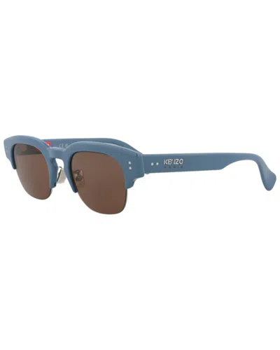 Kenzo Men's 49mm Polarized Sunglasses In Brown