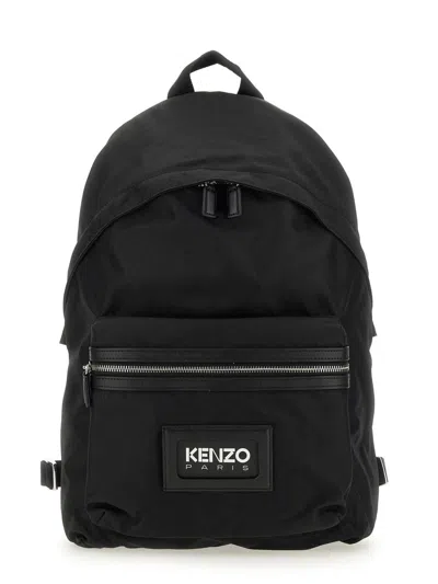 Kenzo Men Backpack "graphy" In Black