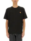 Kenzo T-shirt With "pop" Embroidery In Black