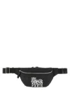 Kenzo Versatile Belt Bag Adjustable Strap Front Pocket In Black