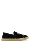 Kenzo Black  Paris Elastic Espadrilles In Black