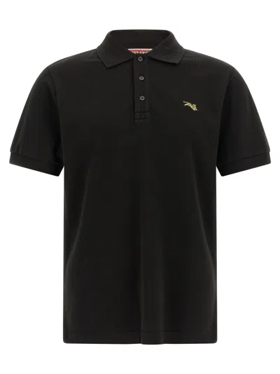 Kenzo Men Black Shirt Collar Polo