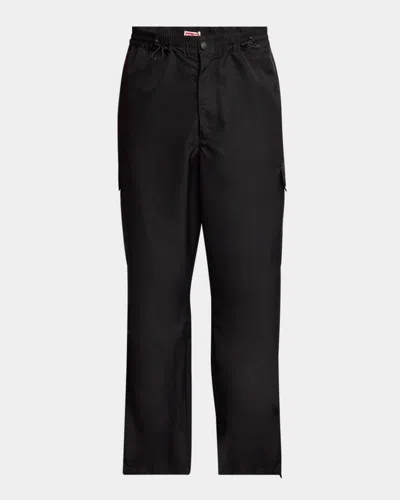 Kenzo Men's Boke Flower 2.0 Cargo Joggers In Black