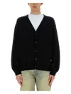 Kenzo Men's Cardigan With Embroidered Tiger Academy In Black