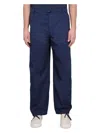 Kenzo Blue Cargo Trousers In Blue
