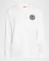 Kenzo Long-sleeved T-shirt In White
