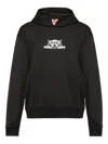 Kenzo Happy Tiger Hoodie In Black
