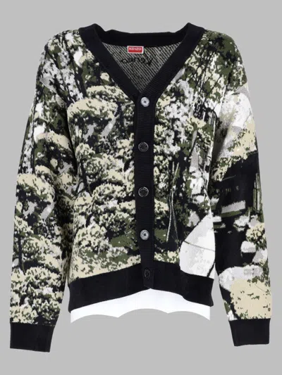 Kenzo Men's Cotton-wool Sweater In Brown