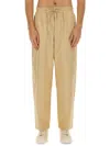 Kenzo Cargo Jogging Pants In Cream