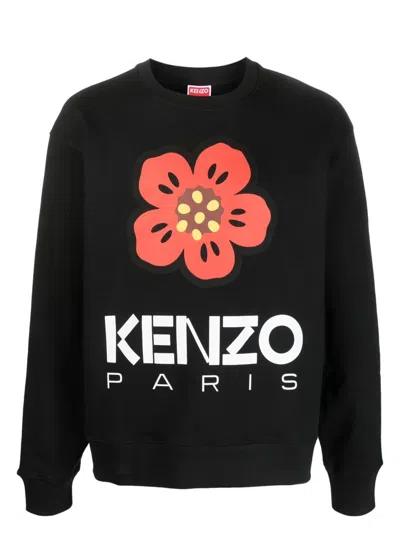 KENZO MEN'S FLOWER BOKE SWEATSHIRT
