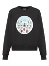 Kenzo Graphic Sweatshirt In Black