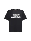 Kenzo Gots Happy Tiger T-shirt In Black