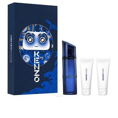 Kenzo Men's Homme Intense Gift Set Fragrances 3274872448124 In White