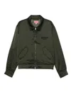Kenzo "boke Flower" Padded Jacket In Green