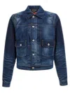 Kenzo Japanese Denim Jacket In Blue