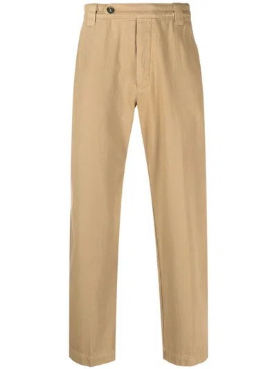 Pre-owned Kenzo Men's  Cotton Chino In Beige In Sand