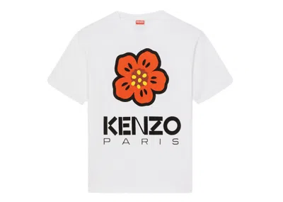 Pre-owned Kenzo Men's  X Nigo Boke Flower T-shirt In White