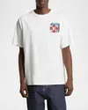 Kenzo Kube Logo-print T-shirt In Egg Shell