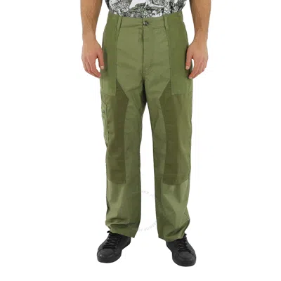 Kenzo Men's Lightweight Cargo Pants In Green