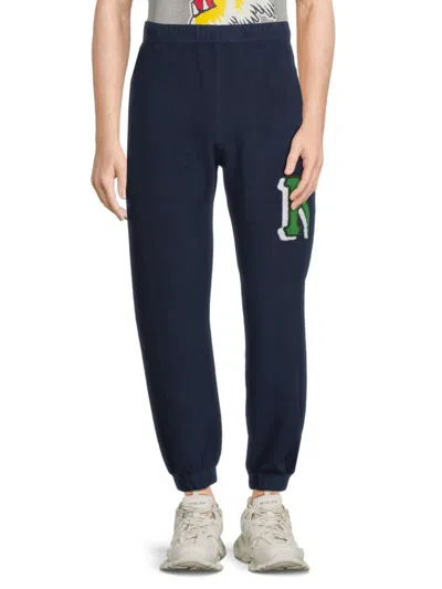 Kenzo Men's Logo Joggers In Midnight Blue