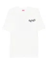 Kenzo Logo Print T-shirt In White