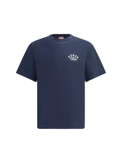 Kenzo Men Logoed T-shirt In Multicolor