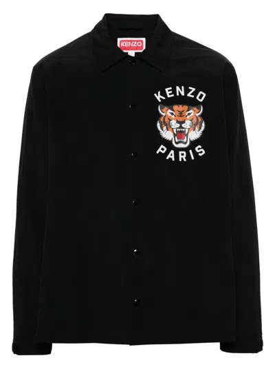 KENZO MEN'S LUCKY TIGER PADDED COACH