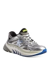 Kenzo Men's Pace Lace Up Low Top Sneakers In Lime
