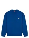 Kenzo Pop Sweater In Merino Wool In Blue