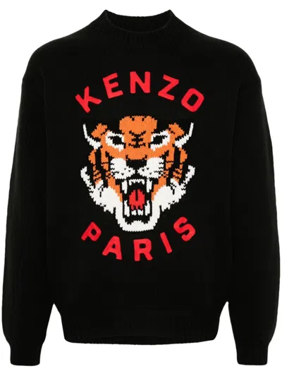 KENZO MEN'S RWS LUCKY TIGER JUMPER SWEATER