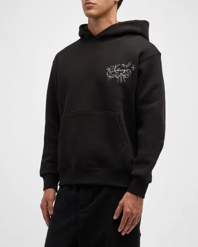 KENZO MEN'S STAR TIGER CLASSIC HOODIE