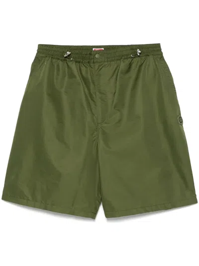 Kenzo Men's Trousers In Verde
