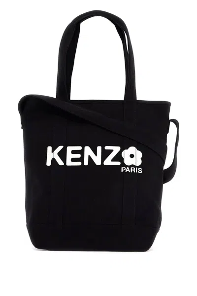 Kenzo Men's Utility Tote Bag In Metallico