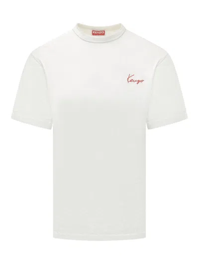 Kenzo White Crew Neck T-shirt