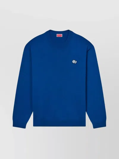KENZO MERINO WOOL CREW NECK SWEATER