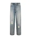 Kenzo Loose Tapered Jeans In Gray