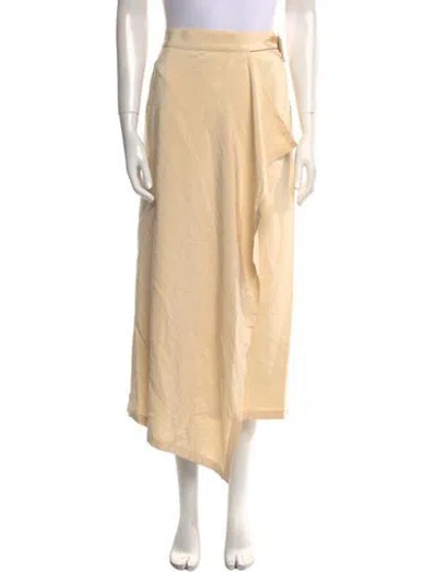 Pre-owned Kenzo Midi Length Skirt In Neutral