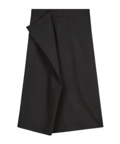 KENZO MIDI SKIRT IN VIRGIN WOOL