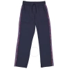 Kenzo Midnight Blue Straight-leg Cropped Track Pants In Midnight Blue