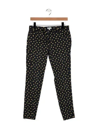 Pre-owned Kenzo Mid-rise Skinny Leg Jeans In Blue
