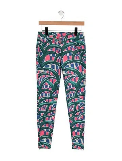 Pre-owned Kenzo Mid-rise Skinny Leg Jeans W/ Tags In Blue