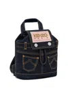 Kenzo Mini Five Pockets Backpack In Black