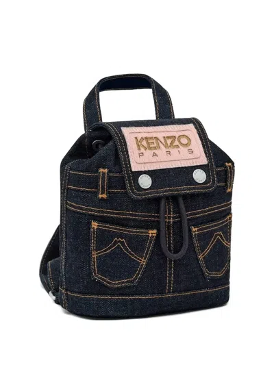 Kenzo Mini Five Pockets Backpack In Black