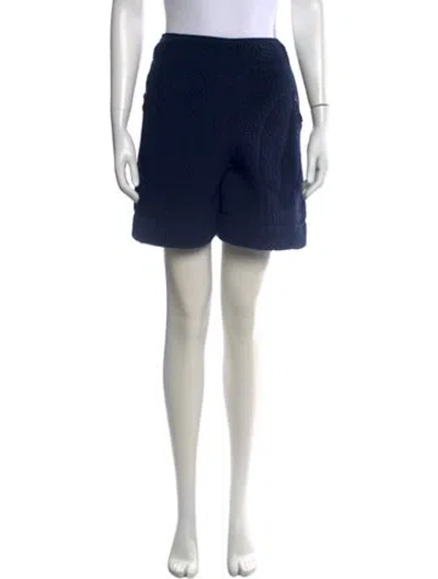 Pre-owned Kenzo Mini Shorts In Blue