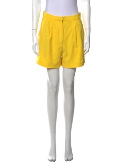 Pre-owned Kenzo Mini Shorts In Yellow