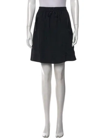 Pre-owned Kenzo Mini Skirt In Black