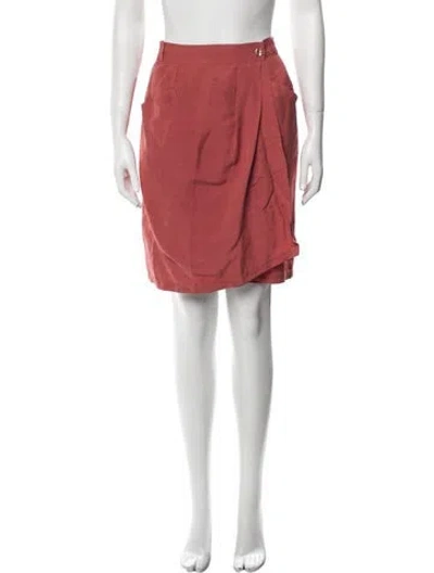 Pre-owned Kenzo Mini Skirt In Pink